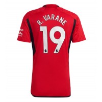 Manchester United Raphael Varane #19 Domáci futbalový dres 2023-24 Krátky Rukáv